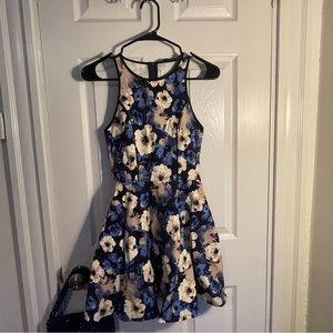 Floral mini dress